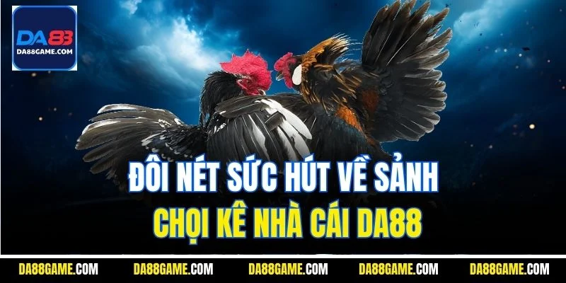 Đôi nét sức hút về sảnh chọi kê nhà cái DA88