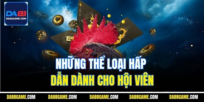 Những thể loại hấp dẫn dành cho hội viên